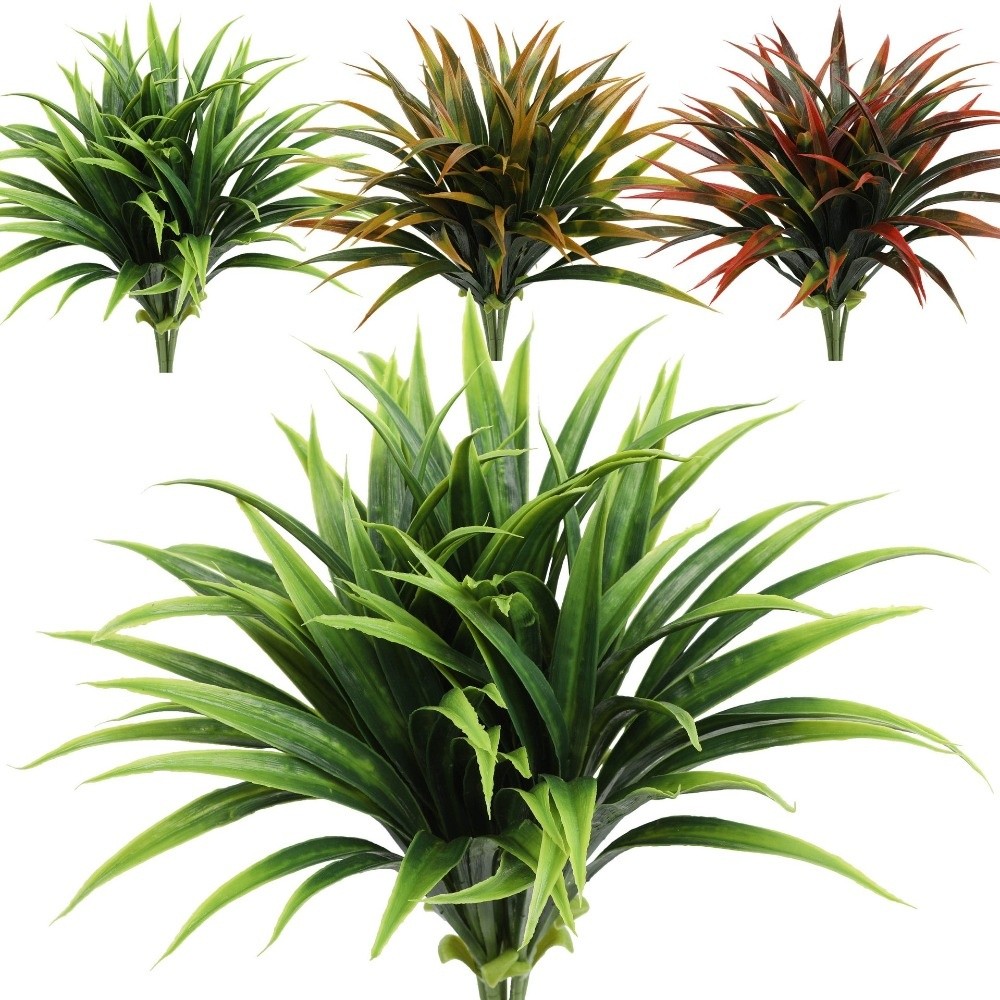 Spider Plant Hanging - أوراق أوركيد اصطناعية بطول 42 سم