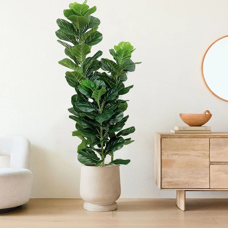 Ficus Lyrata Tree - نبات فيكس ليراتا صناعي كبير الحجم