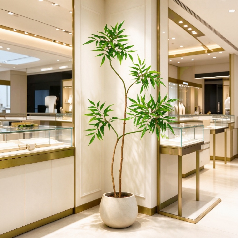 نباتات جيرانيوم صناعية كبيرة،  - مراجعة Ficus Lyrata Tree وسعره